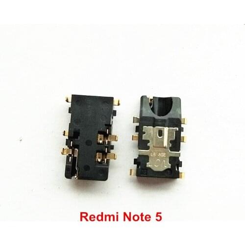 1x Original Earphone Headphone Jack Audio Connector Flex Cable for Xiaomi Redmi Note 5 / Redmi Note 5 Pro