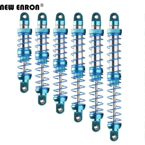 2Pc/4Pc Adjustable Metal 100mm Shock Absorber RC Damper for 1/10 RC Car Part Crawler Axial SCX10 TRX4 TRX6 AXI03007 D90 RC4WD