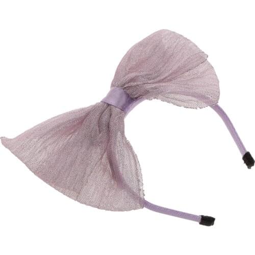 2xCute Bowknot Hairband Headband Alice Band for 1/6 BJD SD Dolls