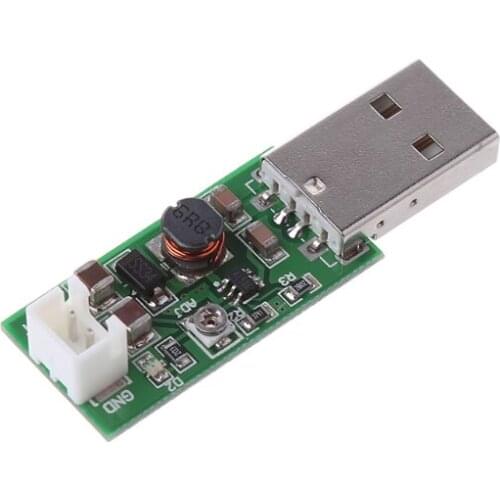 7W USB DC 5V To 6V 9V 12V 15V Adjustable Output DC Converter Step Up Boost Module 4XFB