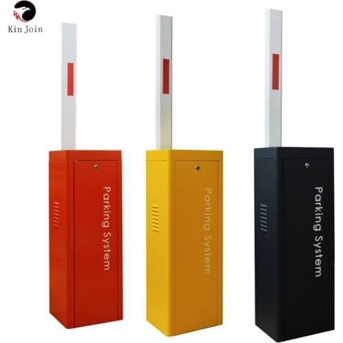 KinJoin Automatic parking barrier boom gate, remote control Highway traffic gate system box Colorful optional boom DIY