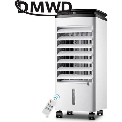 DMWD Electric Air Conditioner Blower Remote Cooling Water Mist Fan Humidifier Moisturizing Conditioning Cooler Ventilator EU US