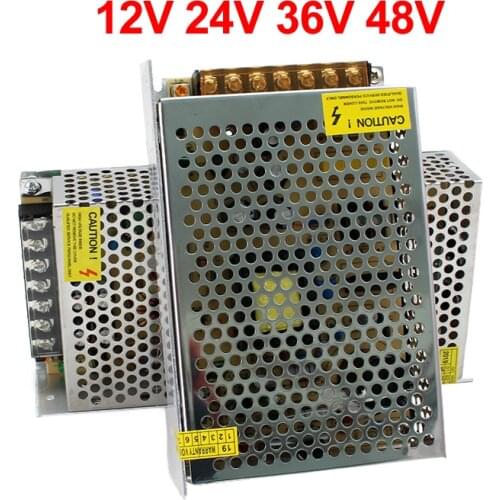 Power Supply 12 24 36 48 Volt Switching Power Supply AC DC 12V 24V 36V 48V Smps LED Driver 220V to 12V Transformer For Led Strip