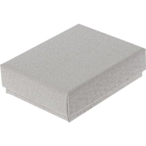 K3ND Kraft Paper Square Gift Boxes Jewelry Packaging For Earrings Necklaces Bracelets