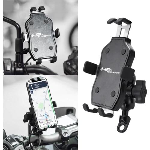Motorcycle mobile phone navigation fixing bracket BMW R1250GS HP CNC aluminum alloy 2005 2010 2011 2012 2015 2016 2017 2020 2021