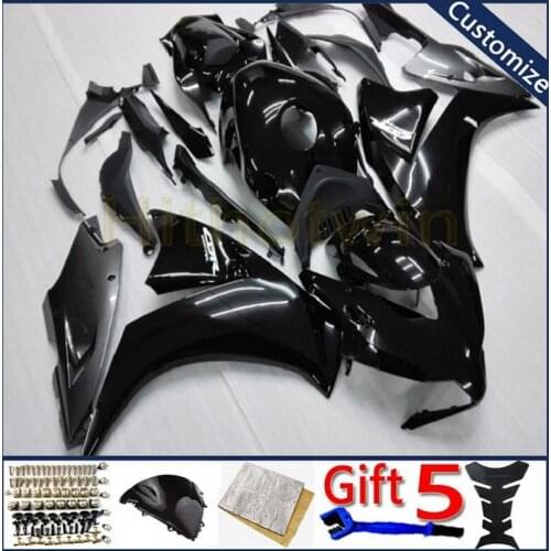 Motorcycle cowl For CBR1000RR 2012 2013 2014 2015 2016 CBR 1000RR ABS plastic Fairings hull Injection mold gloooy black