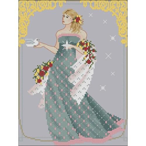 Whisper in the wind of joy patterns Counted Cross Stitch 11CT 14CT DIY Chinese Cross Stitch Kits Embroidery Needlework Sets
