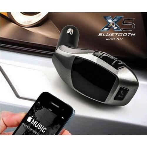 New Car MP3 Player Bluetooth FM Transmitter Audio Transmitter FM Car Hands Free LCD Display