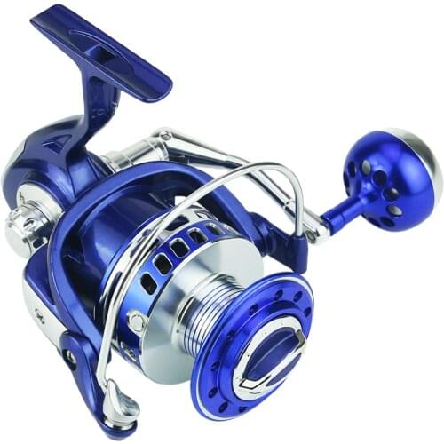 MX4000-8000 Series Fishing Reel Metal Spool Carp Fish Tool Fishing Rod and Reel for Large Lure Bait Cast Long Shot Rod Reels