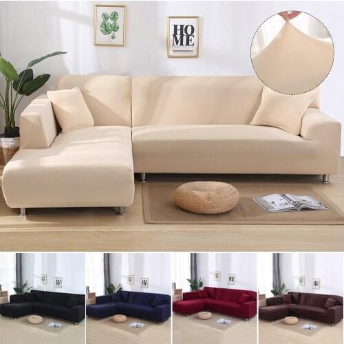 Elastic Sofa Cover for Living Room Modern Sectional Corner Sofa Slipcover Couch Cover Chair Protector 1/2/3/4 Seater