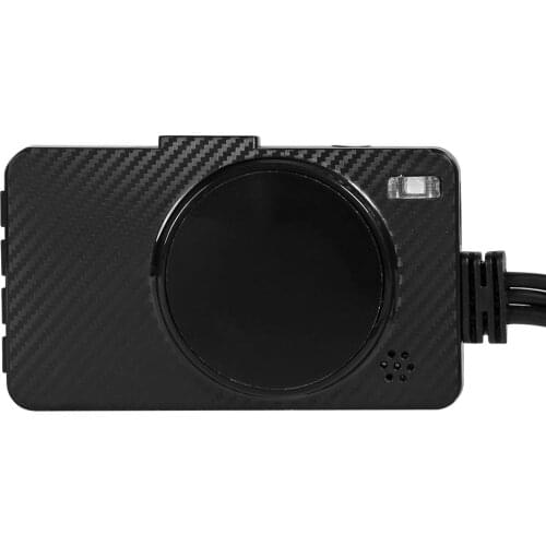 SE300 3 inch Screen HD 1080p Motorcycle DVR Dash Cam Front+Rear View Camera No Gaps Seconds Continuous Recording Function