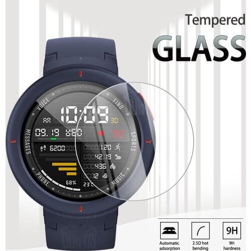 2.5D Tempered Glass Screen Protector For Huami Amazfit Verge 2 3 Lite Smart Watch Explosion-proof Anti-Scratch Transparent Film