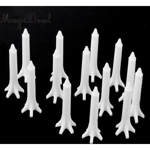 MagiDeal Professional 100Pcs 38mm Plastic Claw Shape Golf Tees Golfer Indispensible Accessory Gifts White Indoor Funny Games