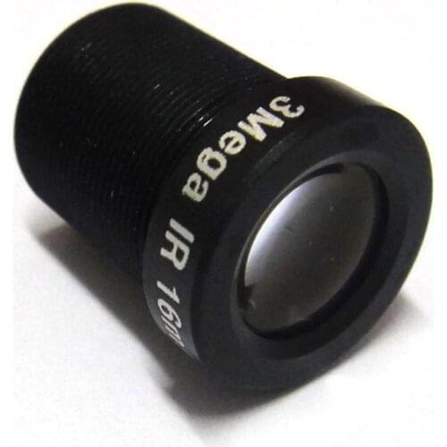 10X HD 3mp 16mm cctv lens IR Board 1/2.5" M12x0.5 view 50m MTV for Security IP 720/1080P Camera