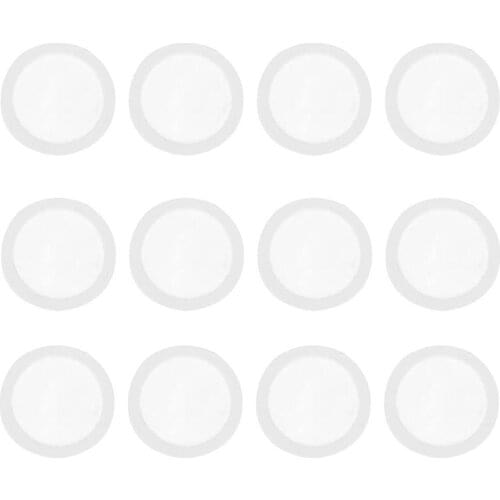 12Pcs/Set Standard Common Size Parts Flute Membrane Accompaniment Small Musical Instrument Kazoo Diaphragm For Accessories