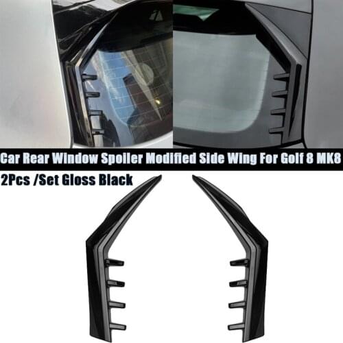Car Rear Window Spoiler Modified Side Spoiler Wing Trim for Golf 8 Golf MK8 Tail Accessories Car Styling