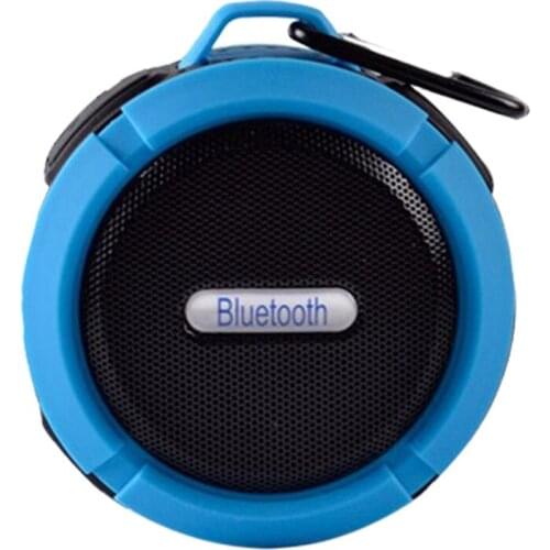 Bluetooth Speaker Portable Mini Waterproof Outdoor Speaker Subwoofer Speaker with Hook 500Mah Rechargeable