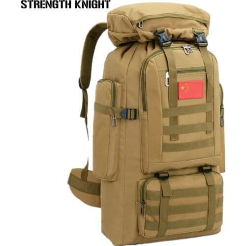 70L Large Capacity Backpack Waterproof Military Tactics Molle Bag Men Backpack Rucksack for Hike Travel Backpacks Mochila
