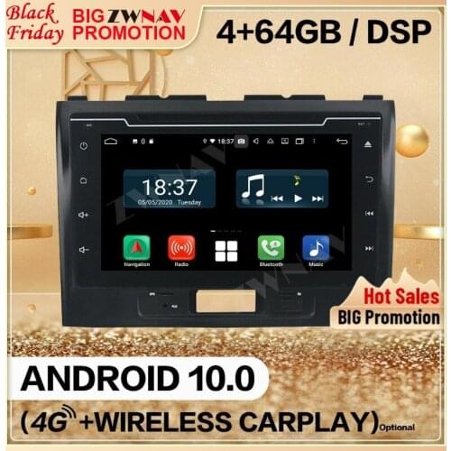 Carplay 2 Din For Suzuki WAGON R 2016 2017 2018 2019 Android 10.0 Screen Multimedia Player Audio Radio GPS Navi Head Stereo Unit