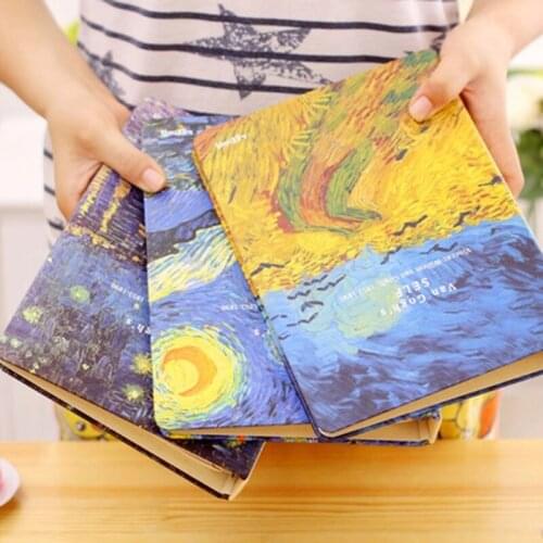 Diary Van Gogh 26-ring n11 Folder n65en CY w44 /B5 Student Supply A5 Notebook Diary