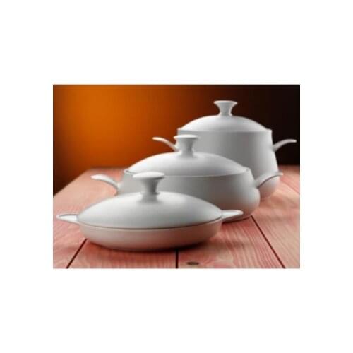 Natural Porcelain 6 PCS Heat Preserves Oven safe Stylish Turkish Cookware Set