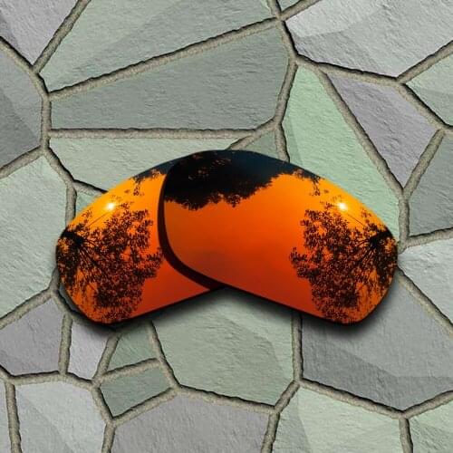 Red Orange Sunglasses Polarized Replacement Lenses for Oakley Jawbone