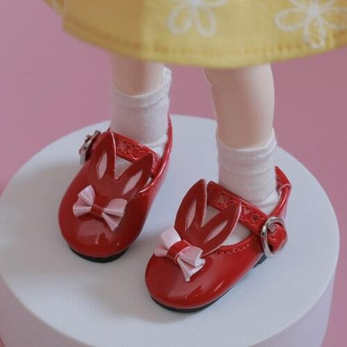 BJD Doll shoes suitable for 1-6 size fashion casual princess PU leather shoes YOSD doll accessories