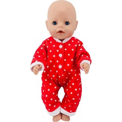 New Doll Jump Suits Fit For 43cm Zapf Baby Doll 17 Inch Reborn Baby Doll Clothes