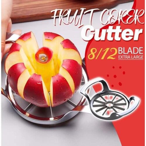 Stainless Steel Apple Cutter New High Quality Apple Corer Pear Slicer Fruit Cutter Divider Vegetable Slicer Kitchen Accessories