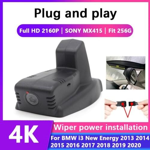 New! 4K Plug and play Car DVR Wifi Video Recorder Dash Cam Camera For BMW i3 New Energy 2013 2014 2015 2016 2017 2018 2019 2020
