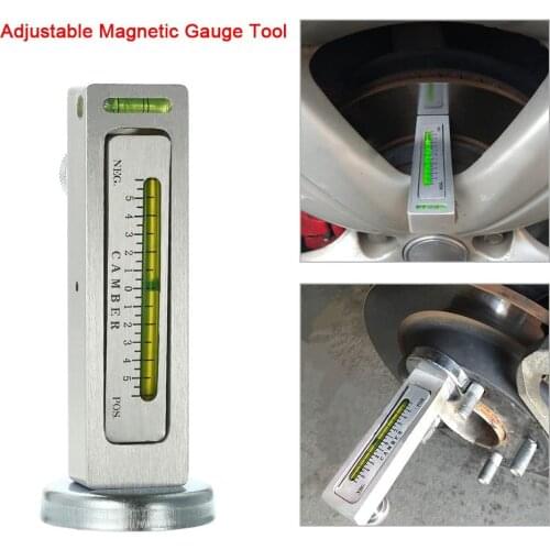 New Car Four Wheel Alignment Magnetic Level Level Gauge Camber Setting Aid Tool Magnet Positioning Tool Adjustment Aid