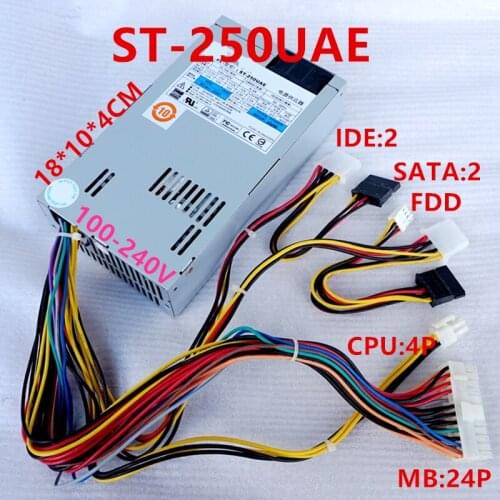New PSU For Seventeam 1U 250W Power Supply ST-250UAE