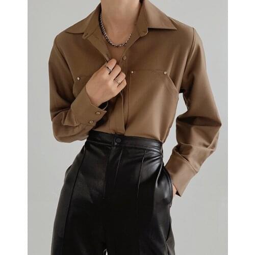 Женские стильные рубашки Olome China At AliExpress