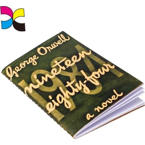 Custom design wholesale a4 recycle material display notebook