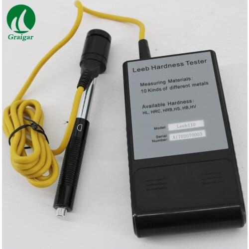 Portable Digital Leeb Hardness Tester LEEB110 Hardness Meter Memory 1250 groups