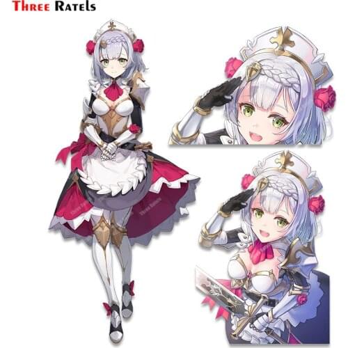 Three Ratels B15 Noelle Of Genshin Impact Render V3 For Car Styling Decor External Auto Accessory Removable Decals