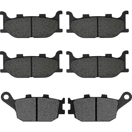 For Yamaha FZ6 Fazer Half Fairing/Non ABS/2 Piston Caliper 5VX/5VXL 2004 2005 2006 2007 Motorcycle Brake Pads Front Rear FL+FR+R