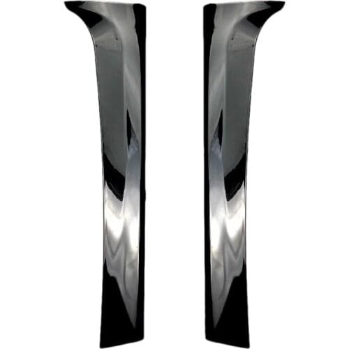 Rear Side Wing Roof Spoiler Stickers Trim Cover Gloss Black for Volkswagen Tiguan L Tiguan MK2 2017-2020