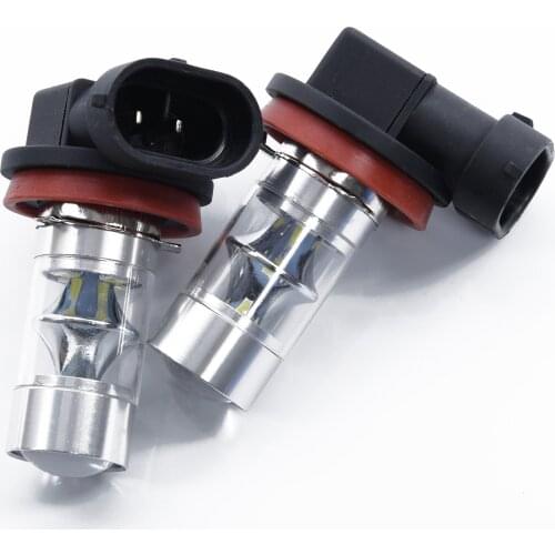 2Pcs Set Super Bright White H11 H8 2323 60W Car LED Fog Driving Light Lamp Bulb Car Daytime Running Light