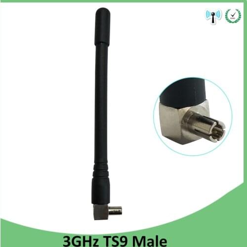 3G 4G lte antenna 3dbi with TS9 plug connector antena 1920-2670 Mhz antenne FOR Huawei modem wireless lte repeater antennas