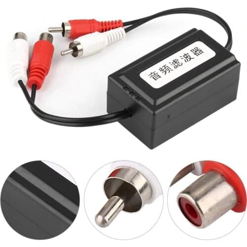 Car Multimedia Player Car Stereo Audio Filter Isolation Automotive Amplifier Noise Suppressor New arrives automobiles