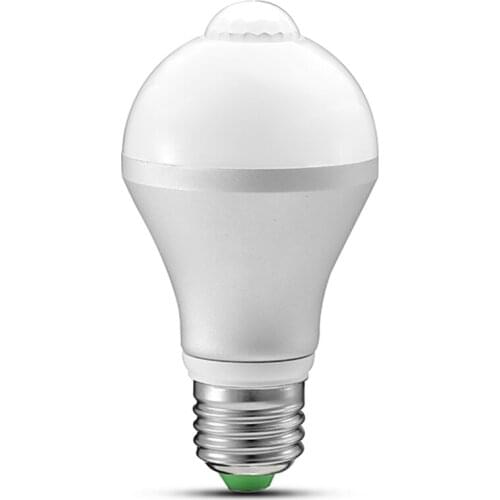 B22 E27 LED PIR Motion Sensor Bulb 5W 7W 9W AC85-265V Induction Bulb Light Auto Smart LED Lighting Infrared Body Sensor Lamp