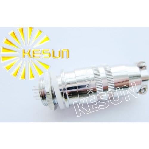 Free Shipping 5pair XS12-7 XS12 7Pin Male&Female circular connector XS12 Aviation plug interface XS12JK-7P/Y