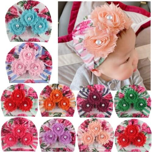 Baby Fashion Sun Flower Hat Newborn Cap Fetal Cap Basin Warm Girl Boys Cute Hats Kids Winter Hat 2020 Hot Sale New
