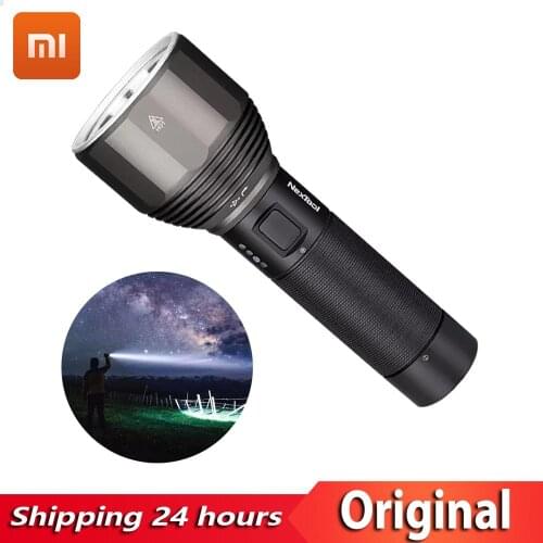 Xiaomi NexTool Rechargeable Flashlight 2000lm 380m 5 Modes IPX7 Waterproof LED light Type-C Seaching Torch for Camping