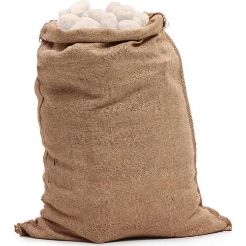 Coffee Potato Burlap Jute Storage Bag Games Potato Sacks Reusable Race Bag Outdoor Kids Game Race Family Activity Jumping Bag