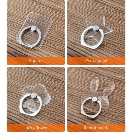 Finger Ring Mobile Phone Smartphone Stand Holder For iPhone XS Huawei Samsung cell Smart Round Phone Ring holder Car Mount Stand