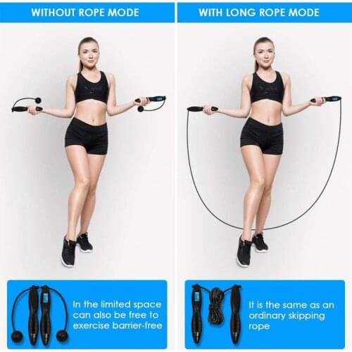 Adjustable Adult & Kids Counting Skipping Rope! Count Your Jumps Colour Skipping