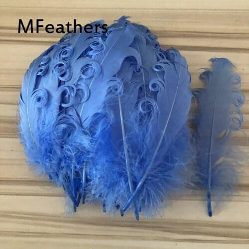 Special offers goose feather wholesale natural high quality color feathers 100pcs, 5-8 inch / 13-20 cm DIY jewelry decoration