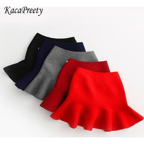 Baby girls skirt autumn winter princess knitted skirts children Ball Gown Party TUTU Skirts toddler girls clothing 2-6Yrs